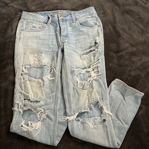 American Eagle Mom Jeans size 0